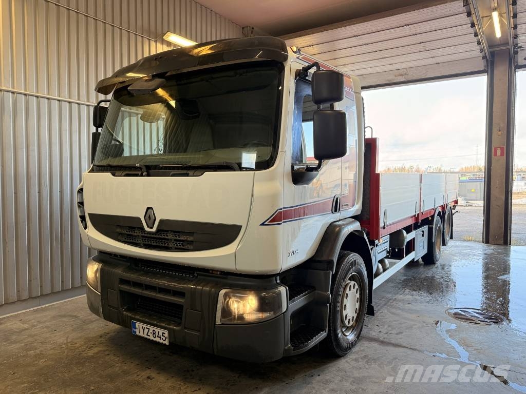 Renault 370 Premium ( Vaihdossa käy kaikki ) شاحنات مسطحة/مفصلية الجوانب