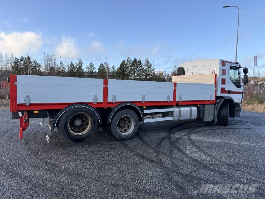 Renault 370 Premium ( Vaihdossa käy kaikki ) شاحنات مسطحة/مفصلية الجوانب
