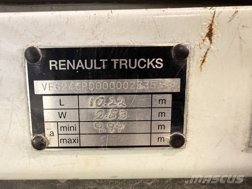 Renault 370 Premium ( Vaihdossa käy kaikki ) شاحنات مسطحة/مفصلية الجوانب