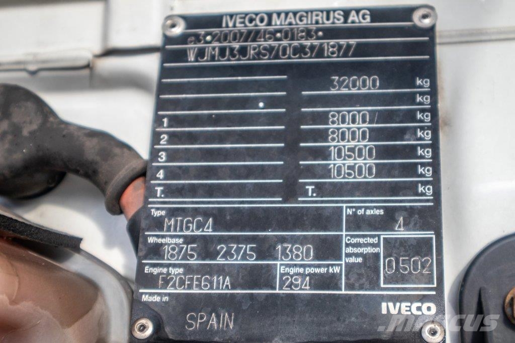 Iveco EUROTRAKKER 400+BAND/TAPIS/BELT-T40 Betonmischer