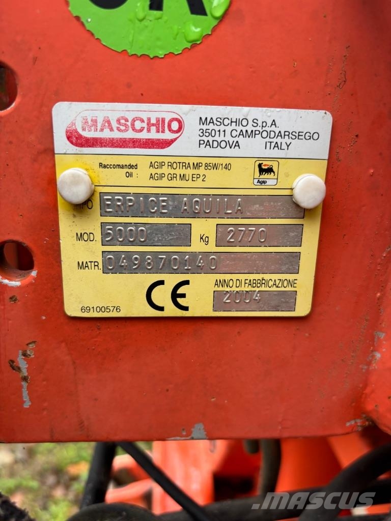 Maschio Aquila 5000 Grades e rototillers