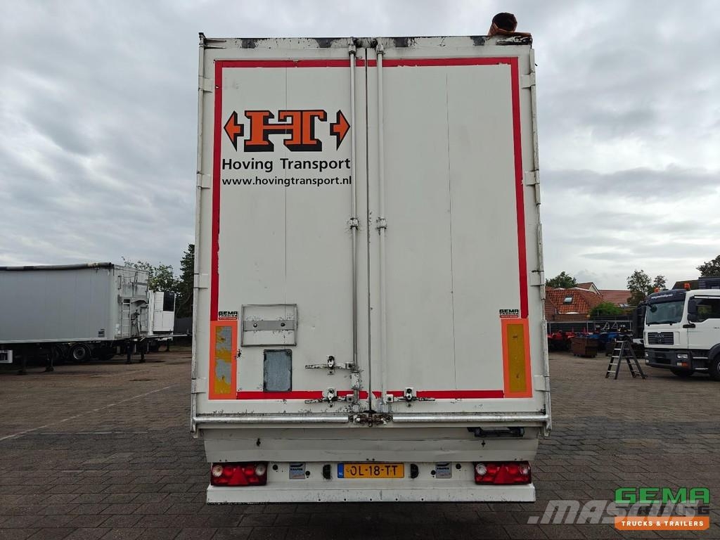 Knapen K100 92m³ - Walking floor - Galvanized Chassis - 1 Kayar zemin yarı römorklar