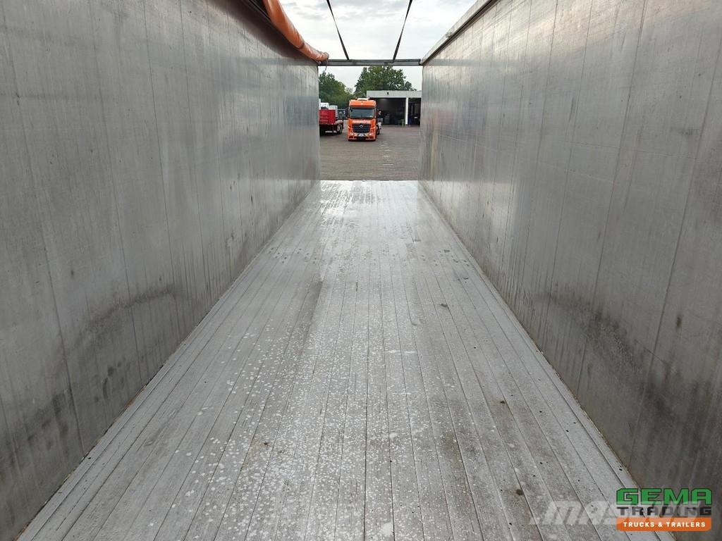 Knapen K100 92m³ - Walking floor - Galvanized Chassis - 1 Kayar zemin yarı römorklar