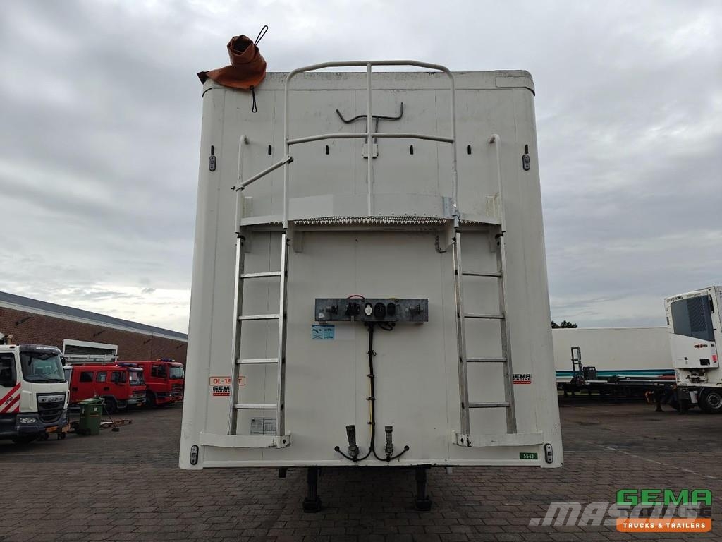 Knapen K100 92m³ - Walking floor - Galvanized Chassis - 1 Kayar zemin yarı römorklar