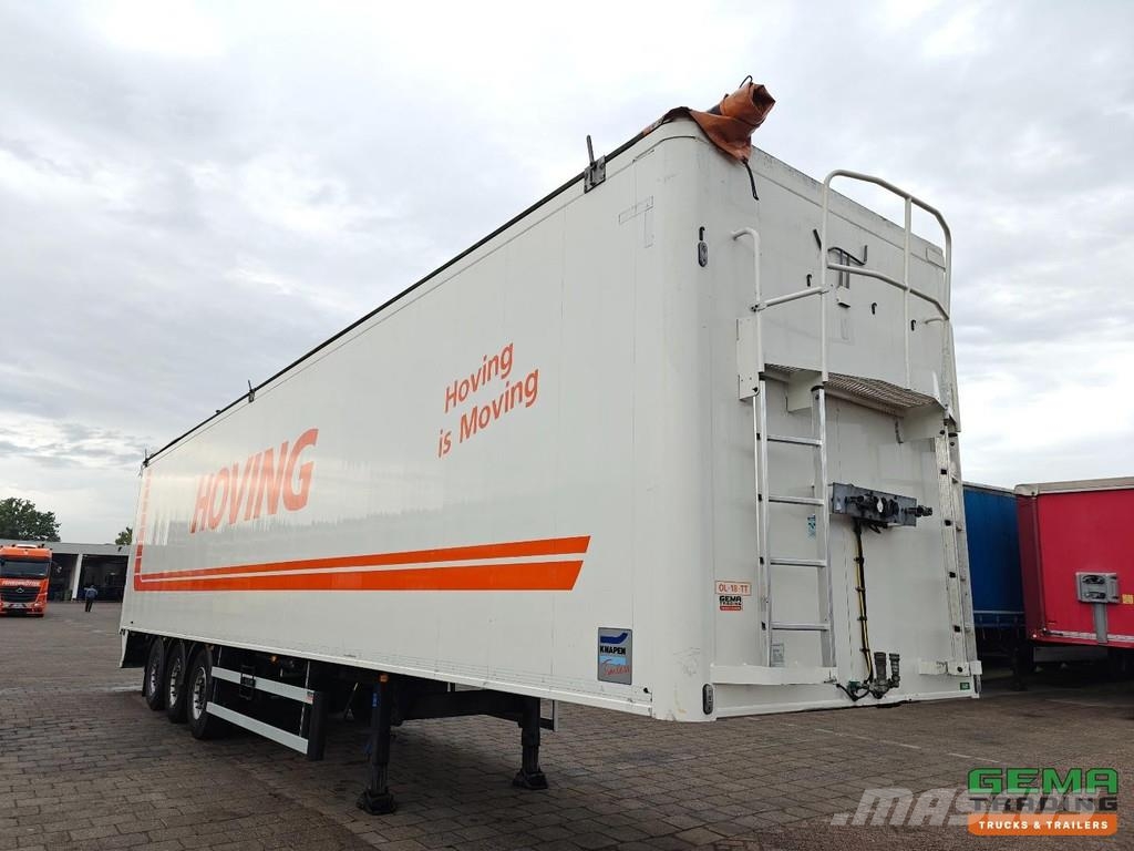 Knapen K100 92m³ - Walking floor - Galvanized Chassis - 1 Kayar zemin yarı römorklar