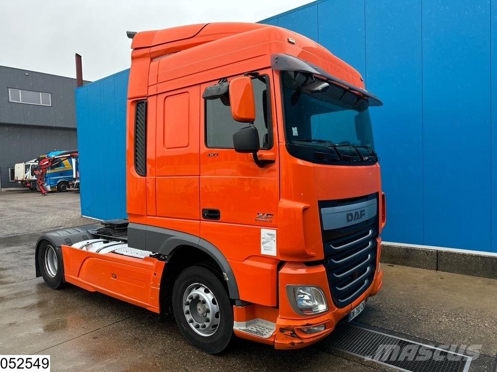 DAF XF 460 EURO 6, RETARDER, PTO Trekkvogner