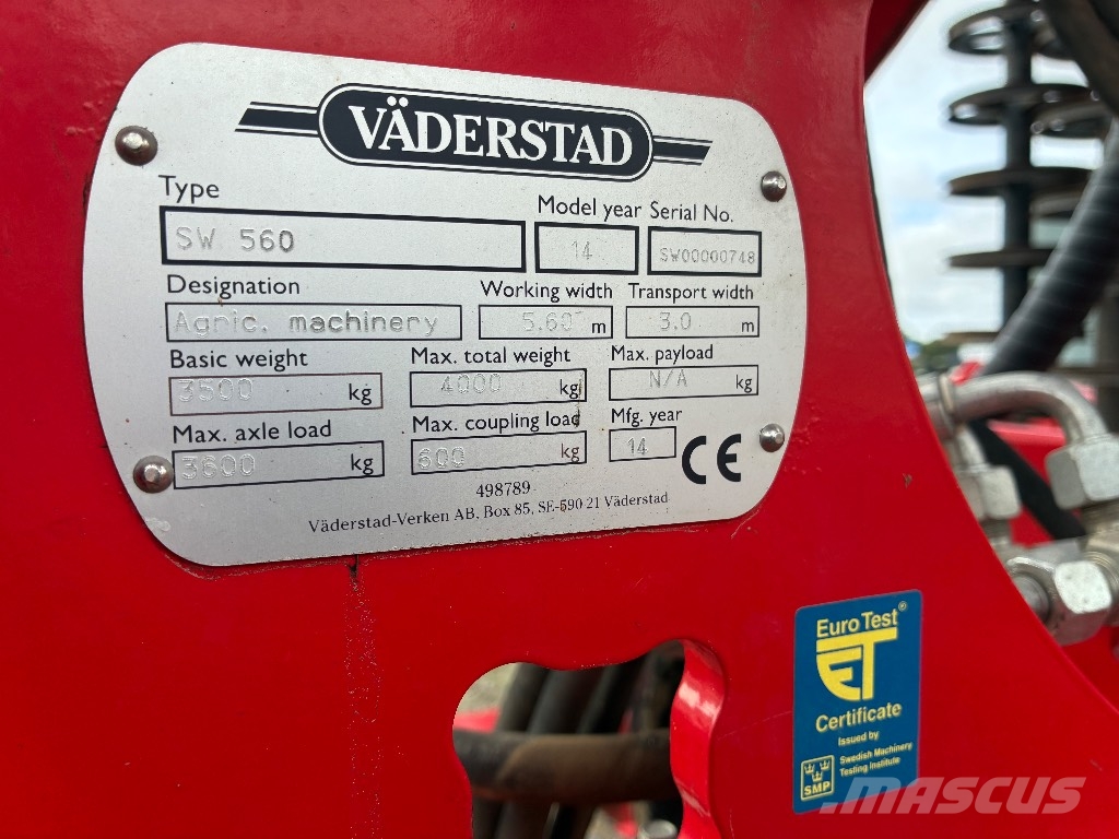 Väderstad Swift 560 Kultivaatorid