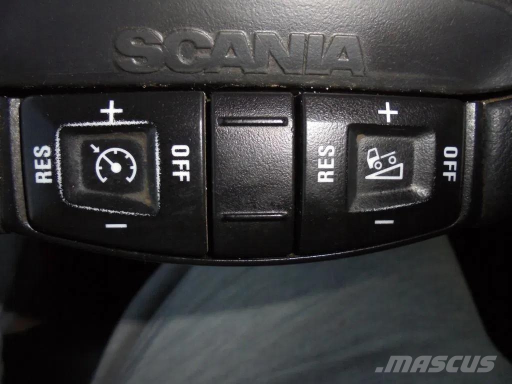 Scania R730 V8 + Euro 5 + Loglift 115Z + 6X4 Platte bakwagens
