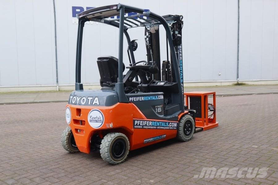 Toyota 8FBM16T  Valid inspection, *Guarantee! Electric, 5 柴油叉车