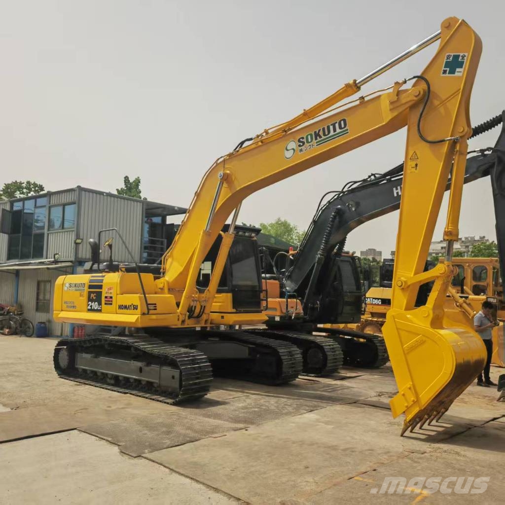 Komatsu PC 210 LC Pásové rýpadlá
