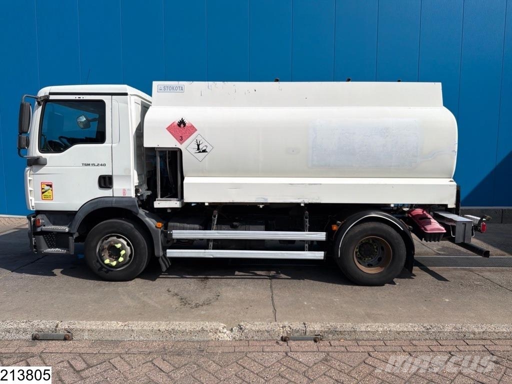 MAN TGM 15 240 Euro 4, PTO, 3-cylinder, 10,589 litres شاحنات ذات صهاريج