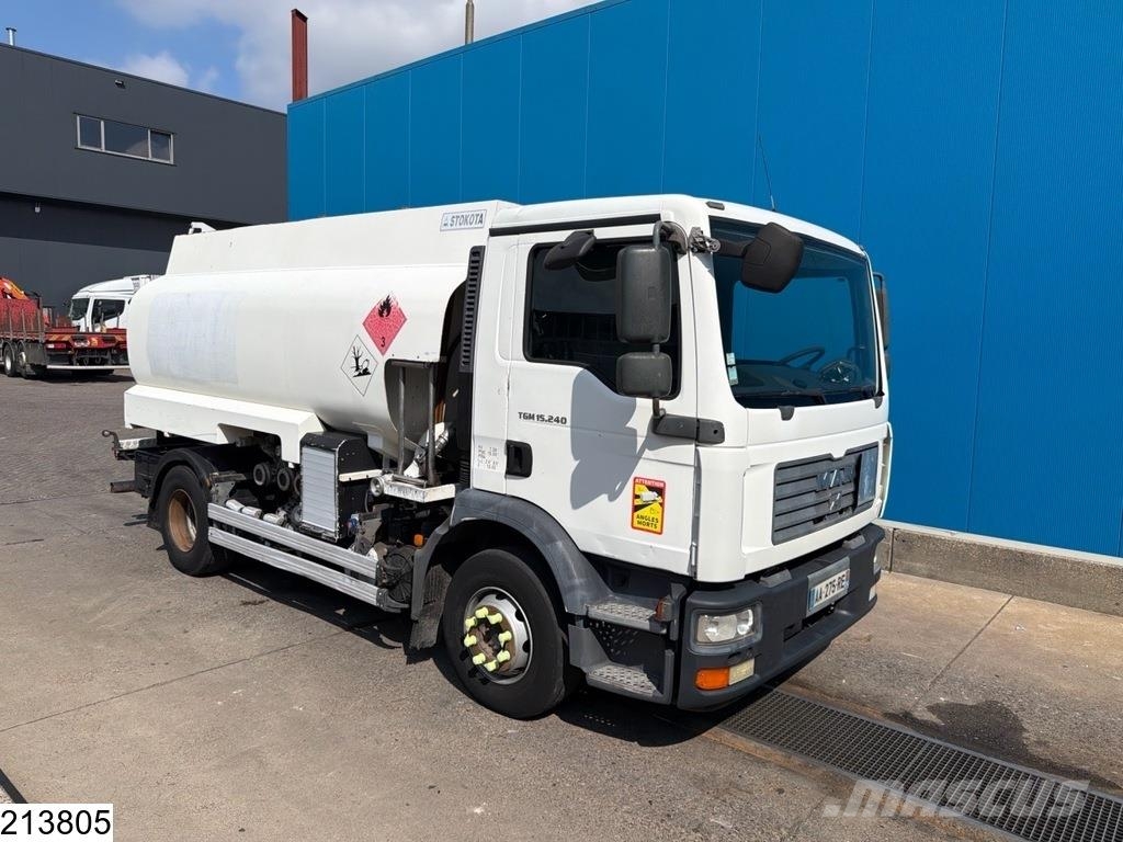MAN TGM 15 240 Euro 4, PTO, 3-cylinder, 10,589 litres شاحنات ذات صهاريج