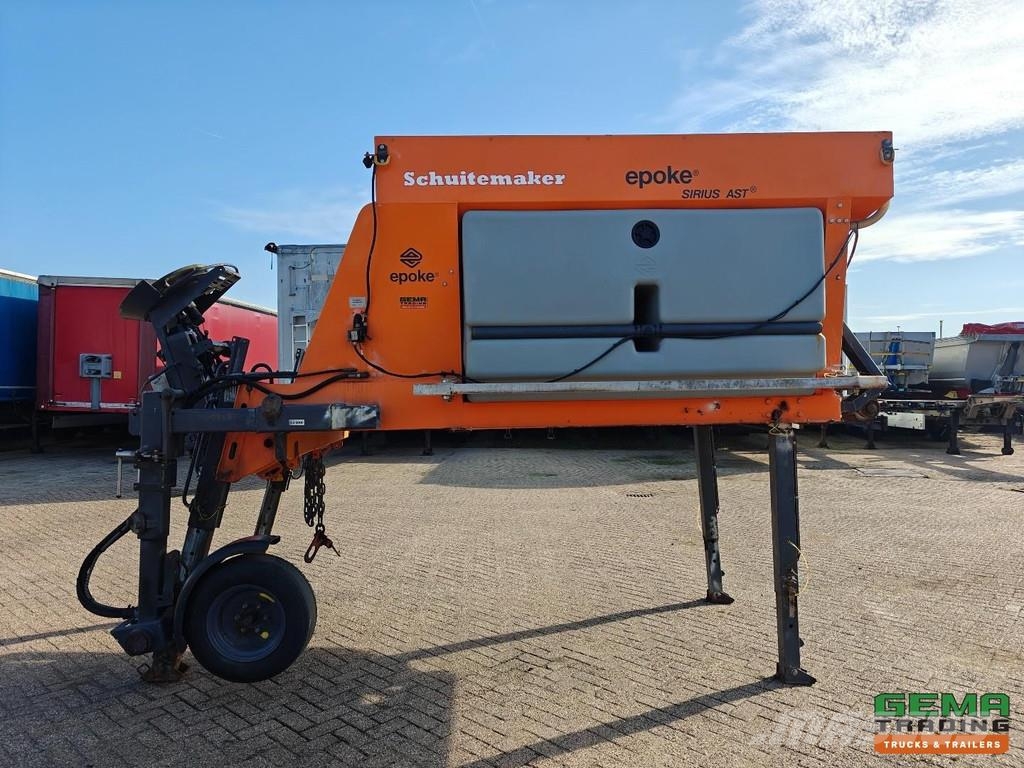 Epoke SW3800 Sirius AST - 4m³ - Salt Spreader - CE Liivapuisturid ja soolapuisturid