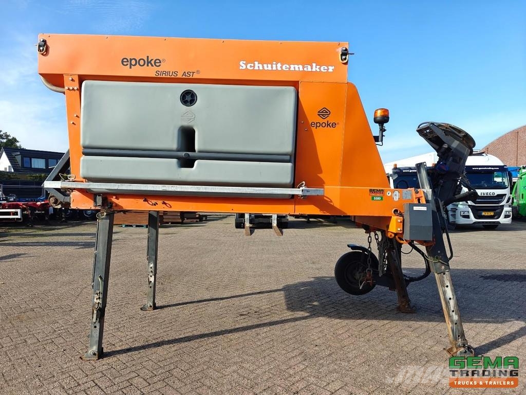 Epoke SW3800 Sirius AST - 4m³ - Salt Spreader - CE Liivapuisturid ja soolapuisturid