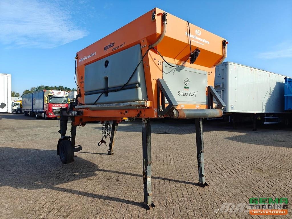 Epoke SW3800 Sirius AST - 4m³ - Salt Spreader + Controll Spargisabbia e spargisale