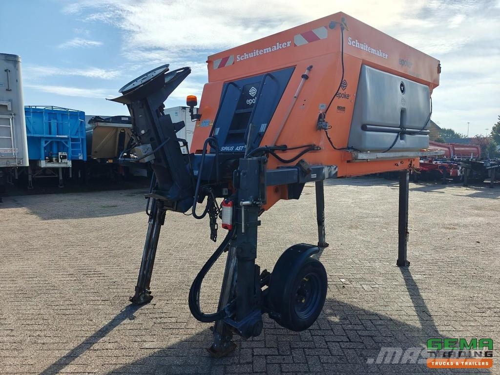 Epoke SW3800 Sirius AST - 4m³ - Salt Spreader + Controll Spargisabbia e spargisale