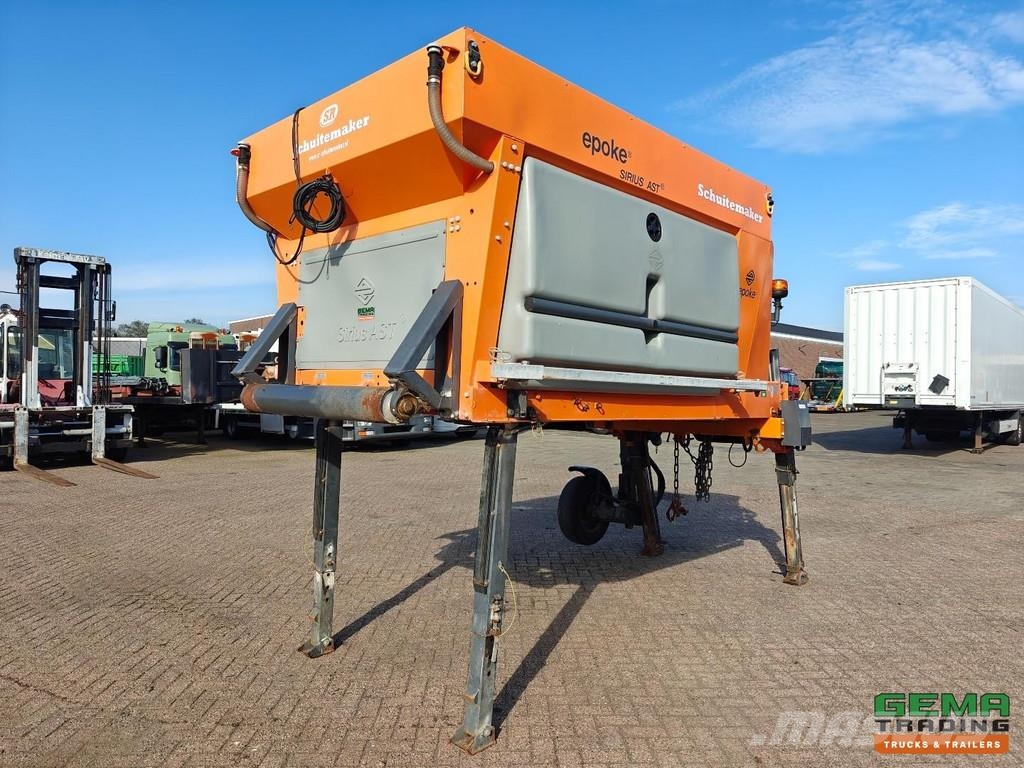 Epoke SW3800 Sirius AST - 4m³ - Salt Spreader - CE Liivapuisturid ja soolapuisturid