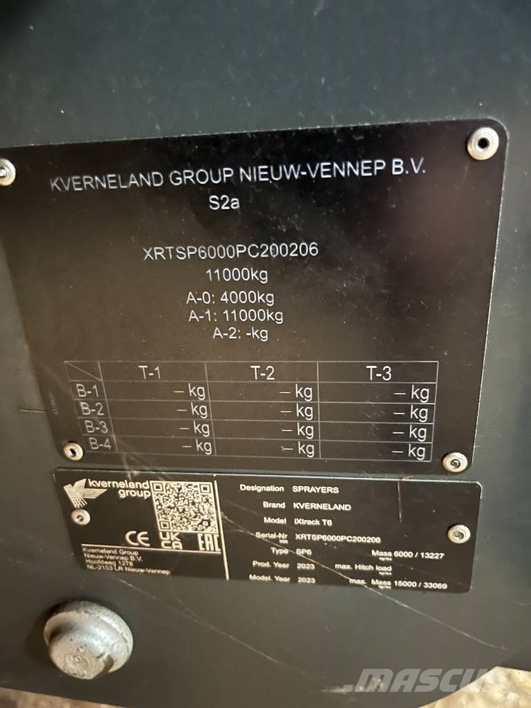 Kverneland iXtrack T6 牽引式噴霧機