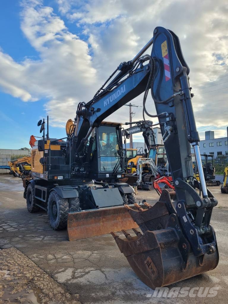 Hyundai HW 150 ACR Excavadoras de ruedas