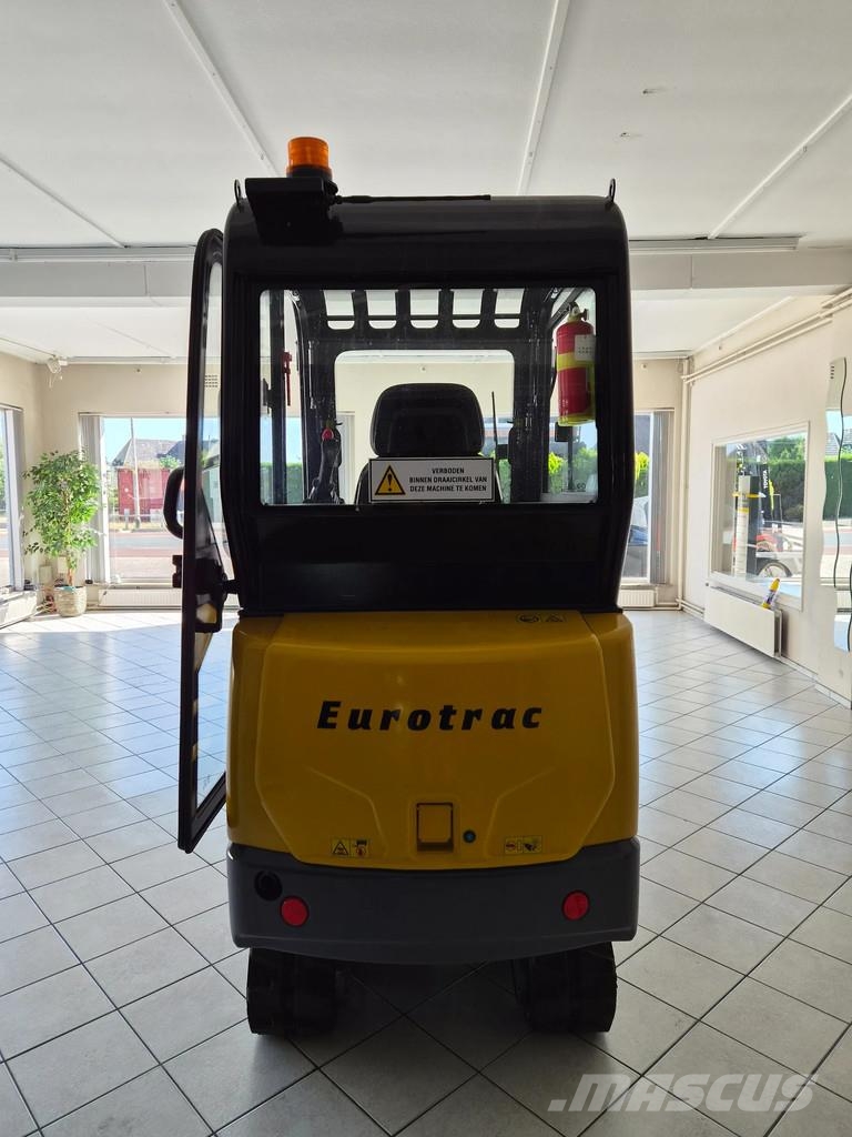 Eurotrac 2 tons minigraver Nieuw 3 bakken Minigraafmachines < 7t