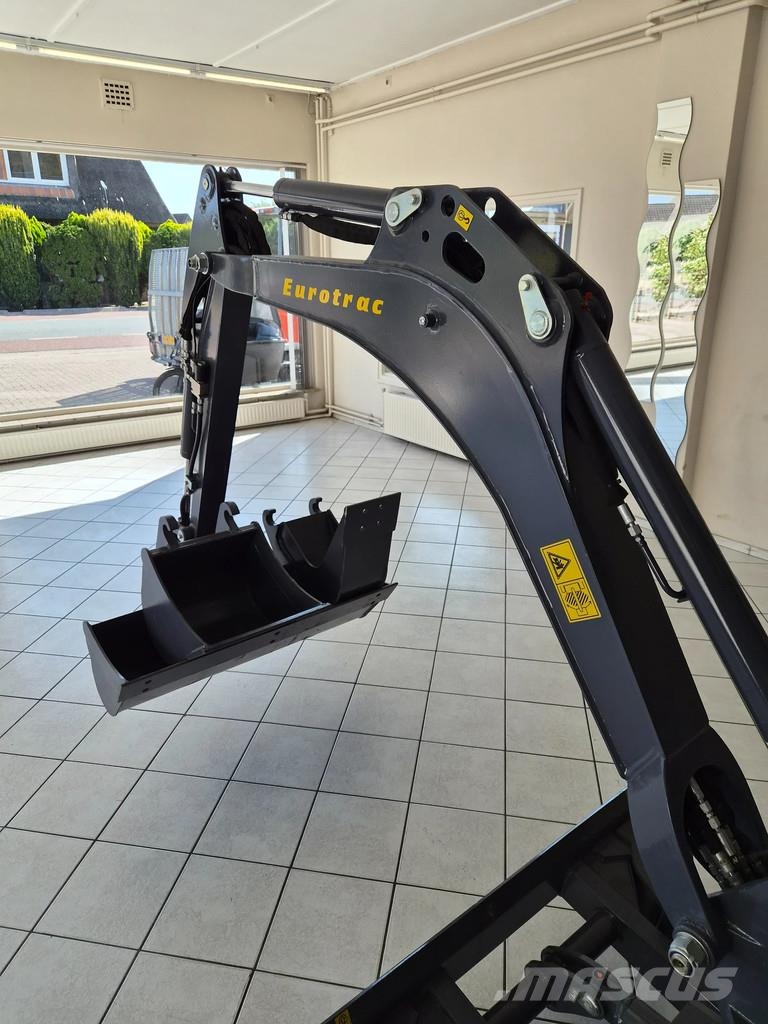 Eurotrac 2 tons minigraver Nieuw 3 bakken Minigraafmachines < 7t