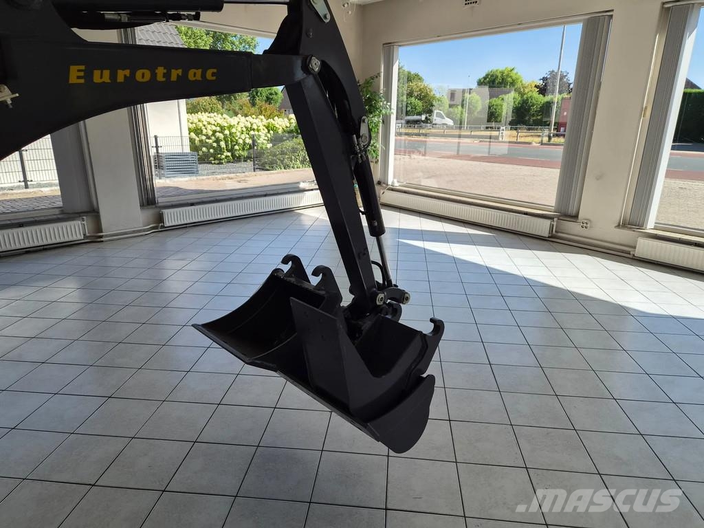 Eurotrac 2 tons minigraver Nieuw 3 bakken Minigraafmachines < 7t