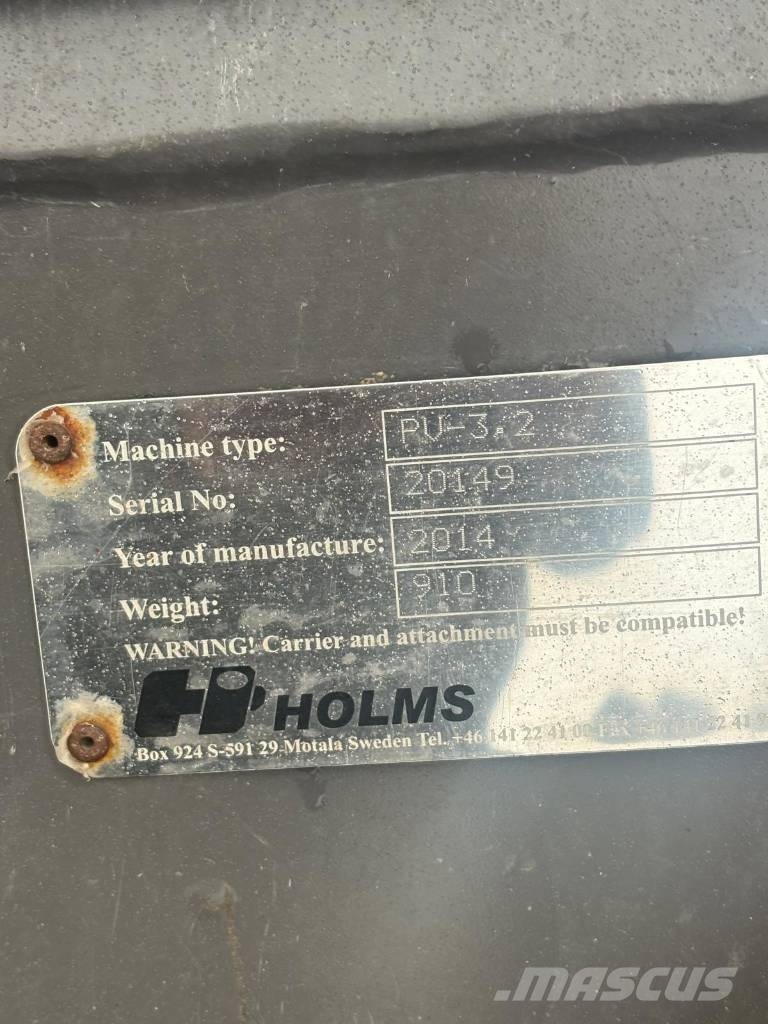 Holms PV-3.2 - 3 punkts fäste محاريث