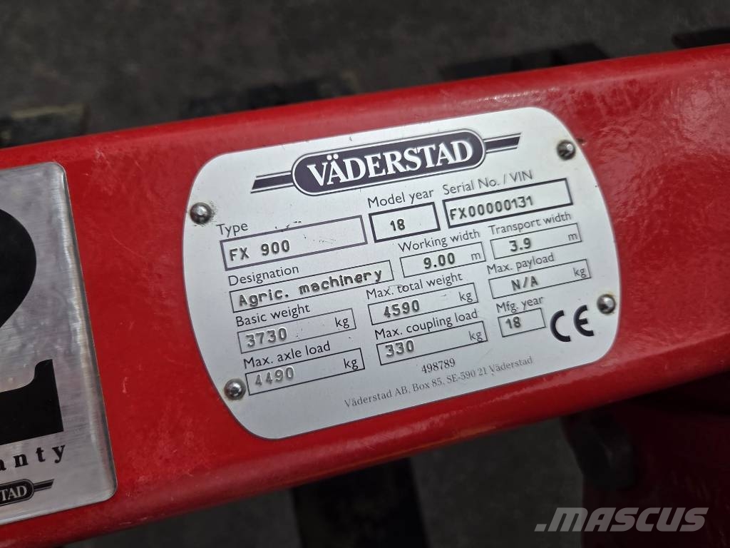 Väderstad Ferox 900 Eggen