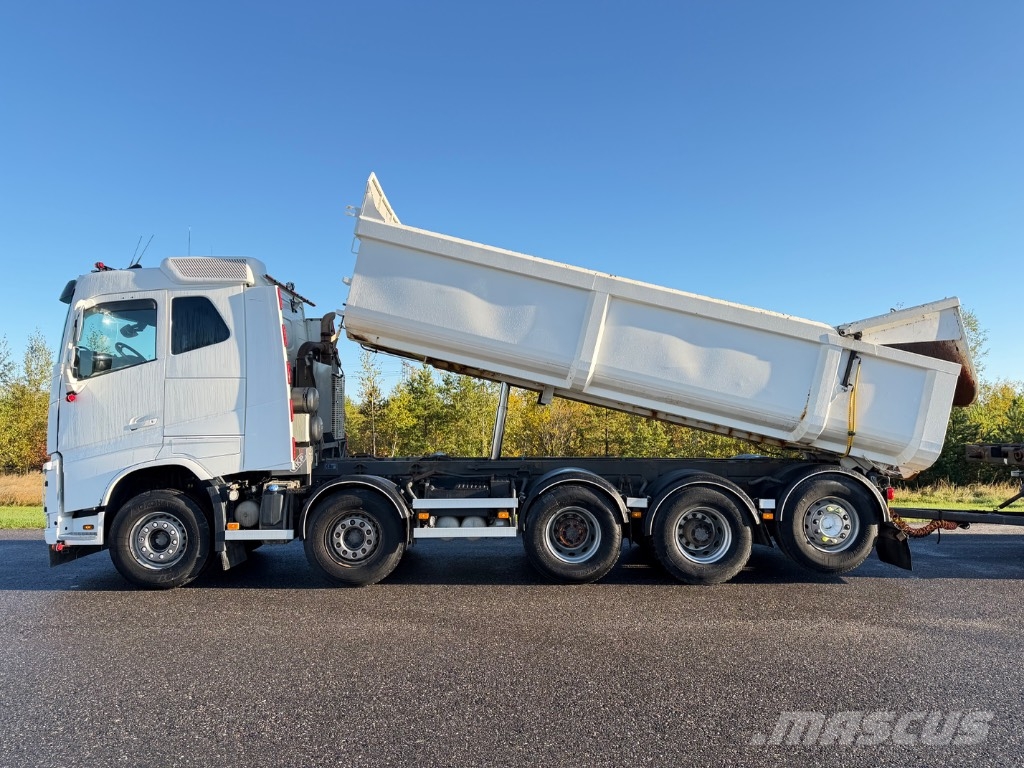 Volvo FH 13 540. 10x4/4-4300. Kasdettiyhdistelmä. EURO-6 Tippbil