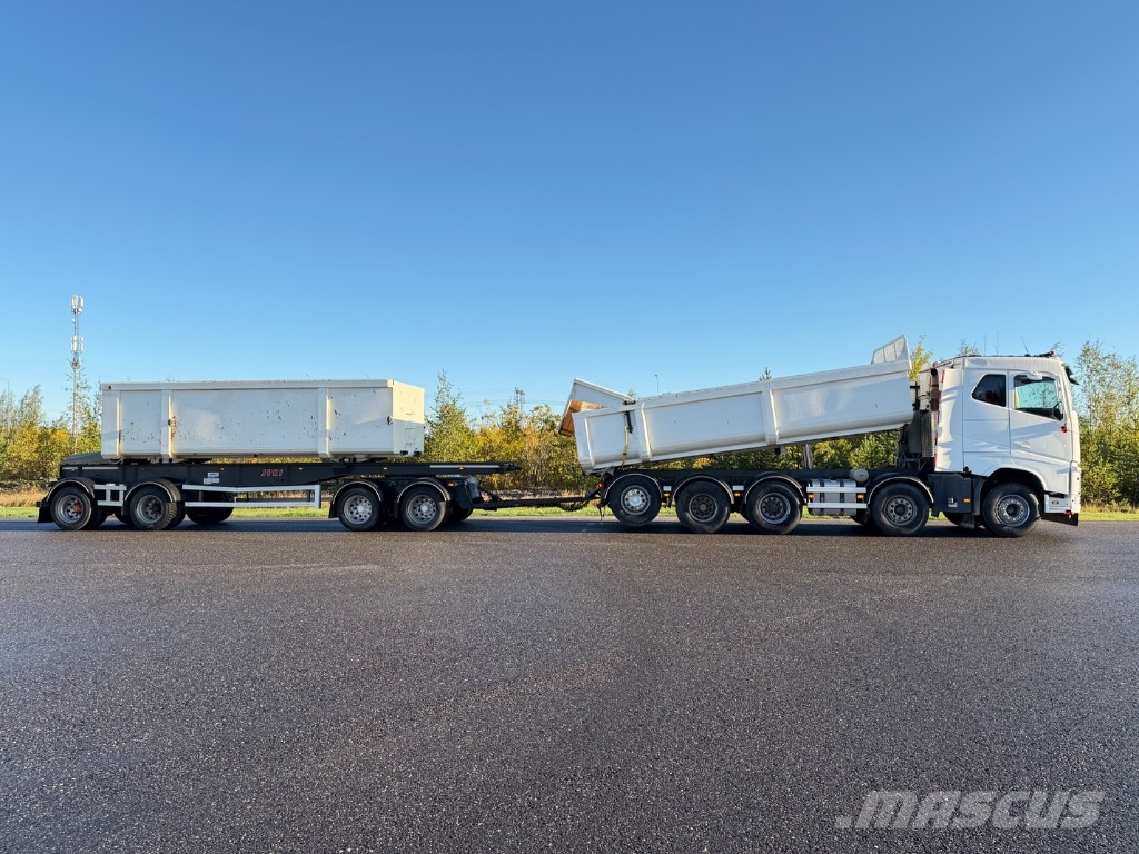 Volvo FH 13 540. 10x4/4-4300. Kasdettiyhdistelmä. EURO-6 Tippbil
