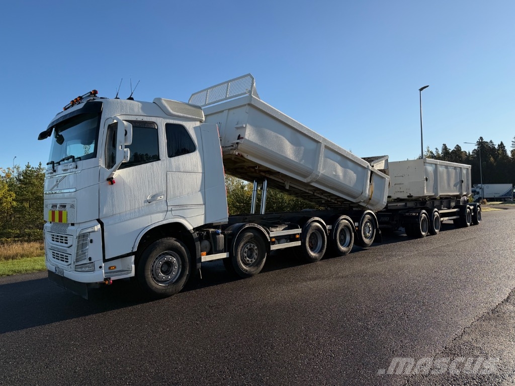 Volvo FH 13 540. 10x4/4-4300. Kasdettiyhdistelmä. EURO-6 Tippbil