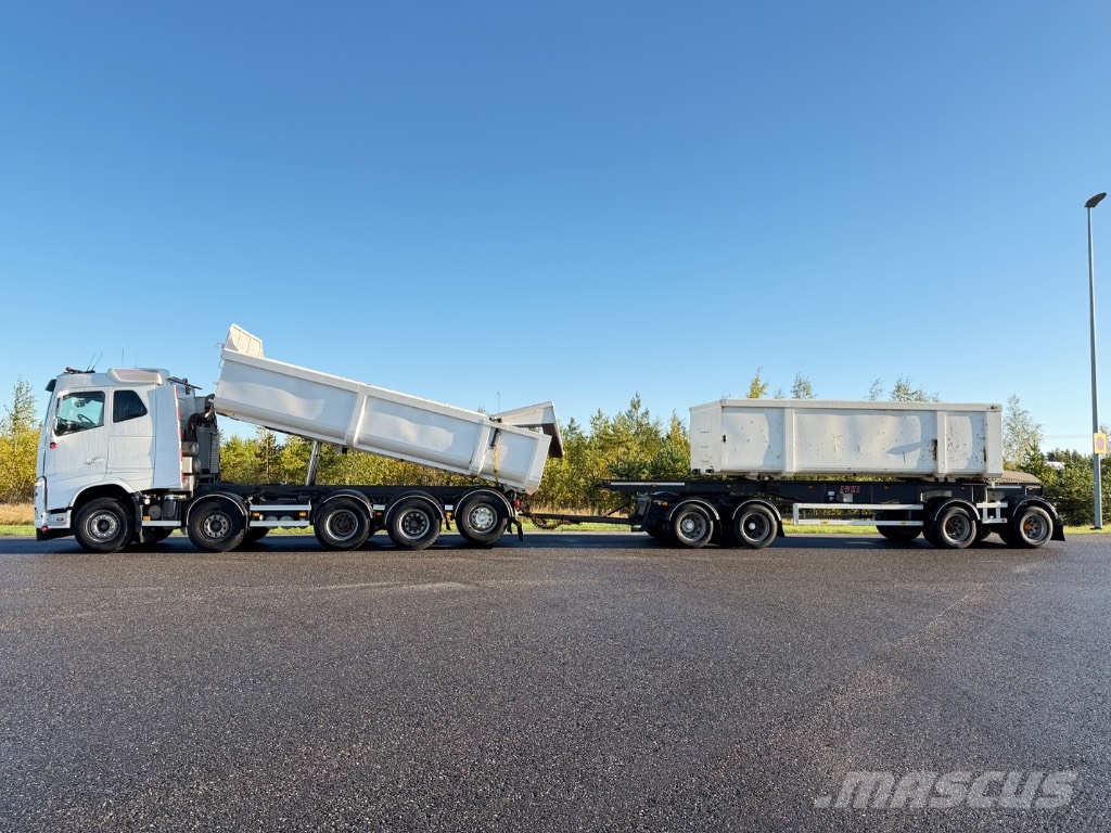 Volvo FH 13 540. 10x4/4-4300. Kasdettiyhdistelmä. EURO-6 Tippbil