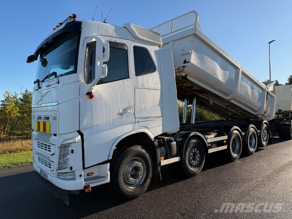 Volvo FH 13 540. 10x4/4-4300. Kasdettiyhdistelmä. EURO-6 Tippbil