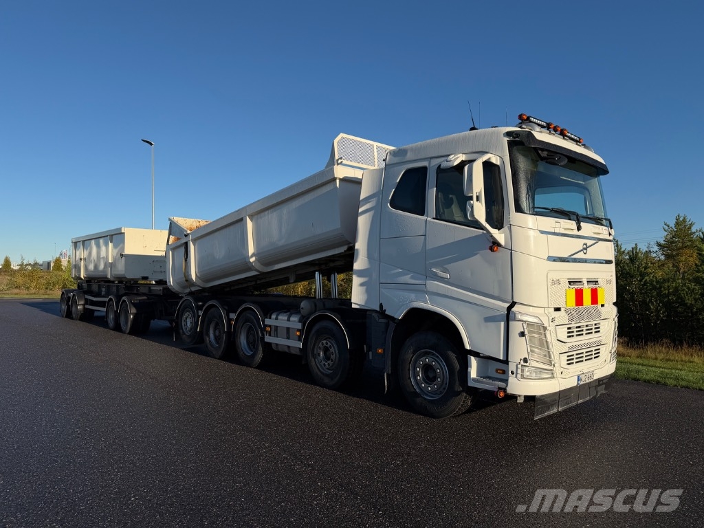 Volvo FH 13 540. 10x4/4-4300. Kasdettiyhdistelmä. EURO-6 Tippbil