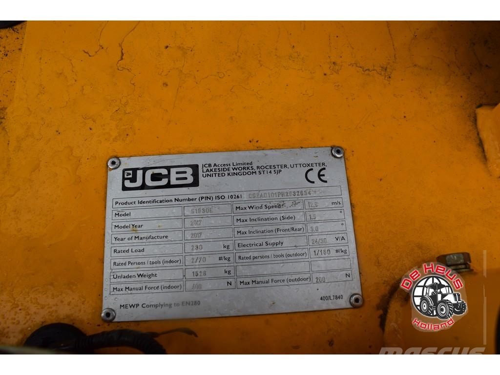 JCB S1930E (unused) Carros