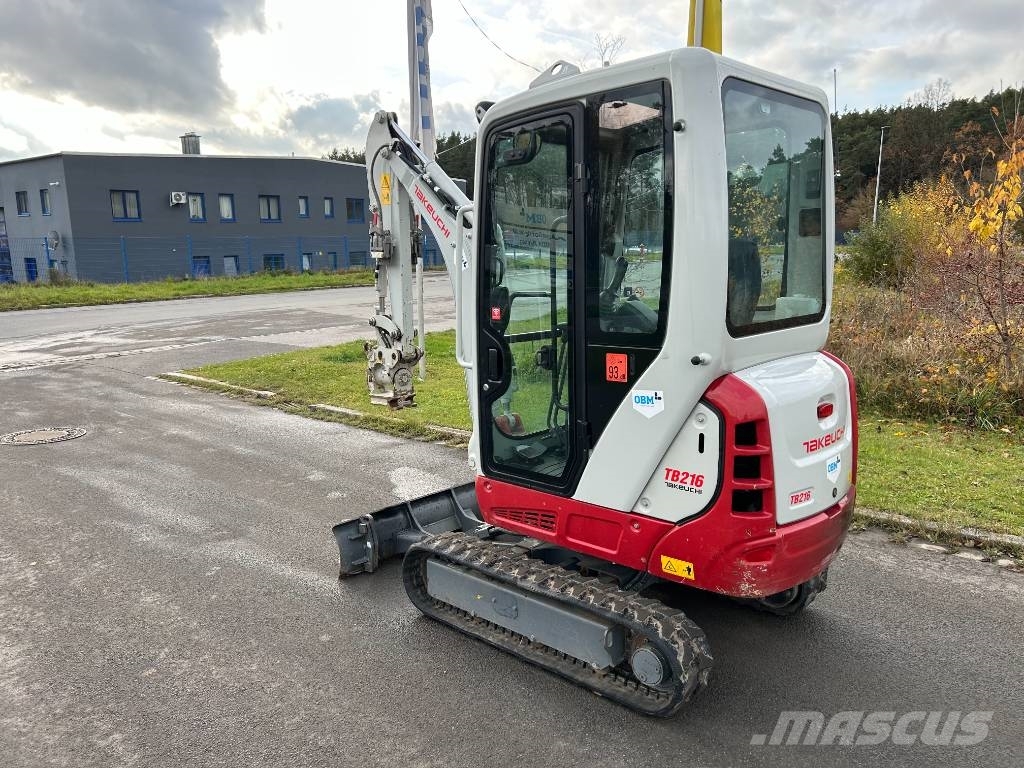 Takeuchi TB 216A V4 Minibagger Mini ekskavatörler, 7 tona dek