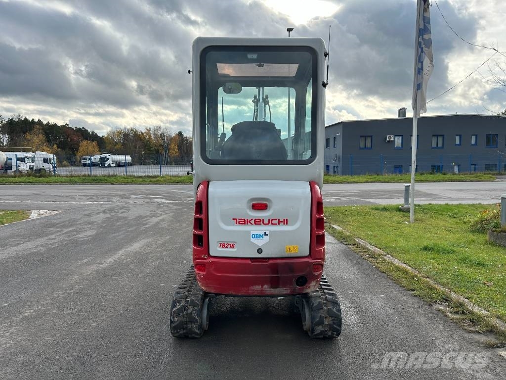 Takeuchi TB 216A V4 Minibagger Mini ekskavatörler, 7 tona dek