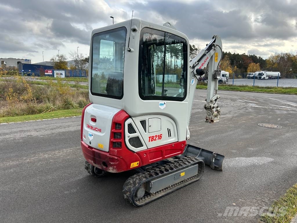 Takeuchi TB 216A V4 Minibagger Mini ekskavatörler, 7 tona dek