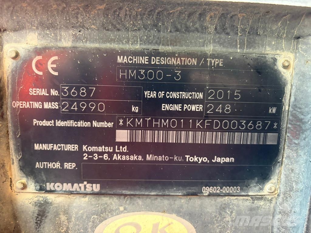 Komatsu HM300-3 Articulated Dump Trucks (ADTs)