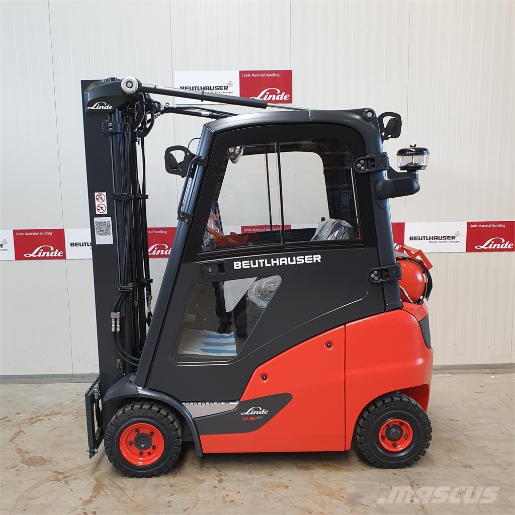 Linde H16T LPG forklifts