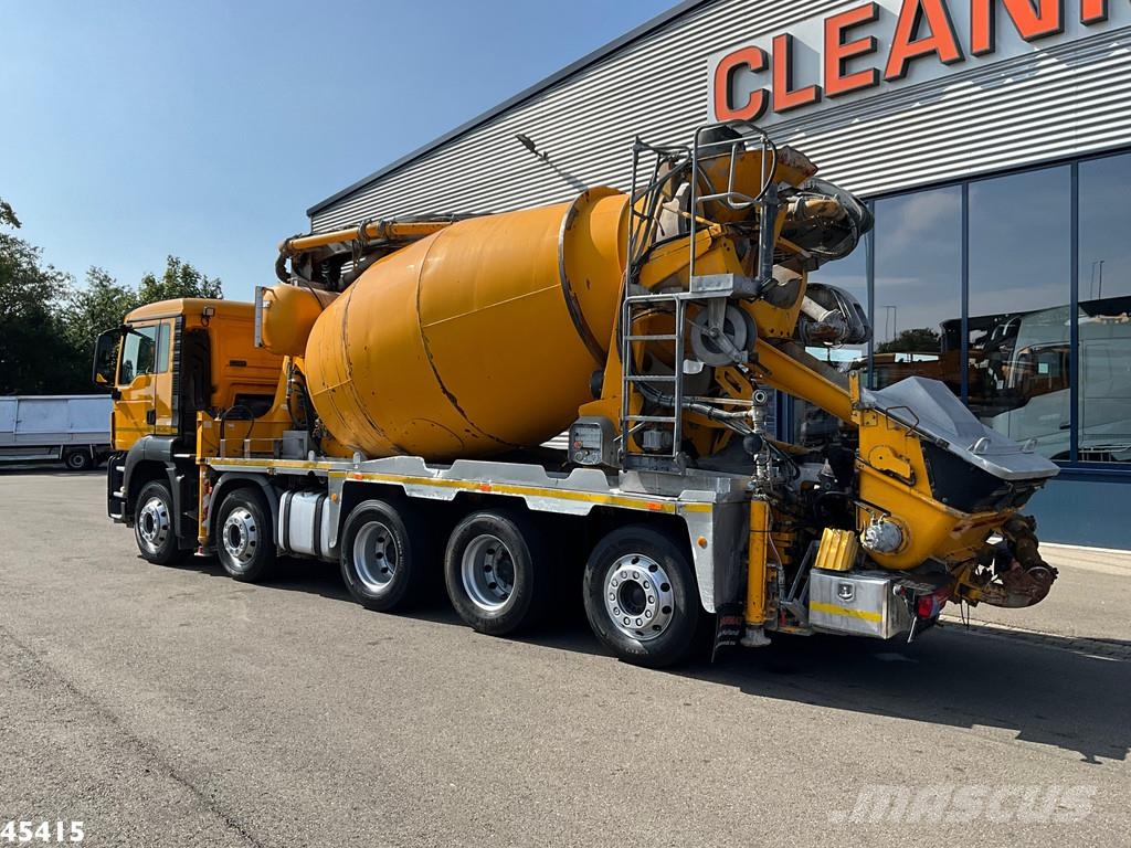MAN TGS 35.440 Euro 6 10x4 CIFA 7m³ Mixer + CIFA pump شاحنات خرسانة