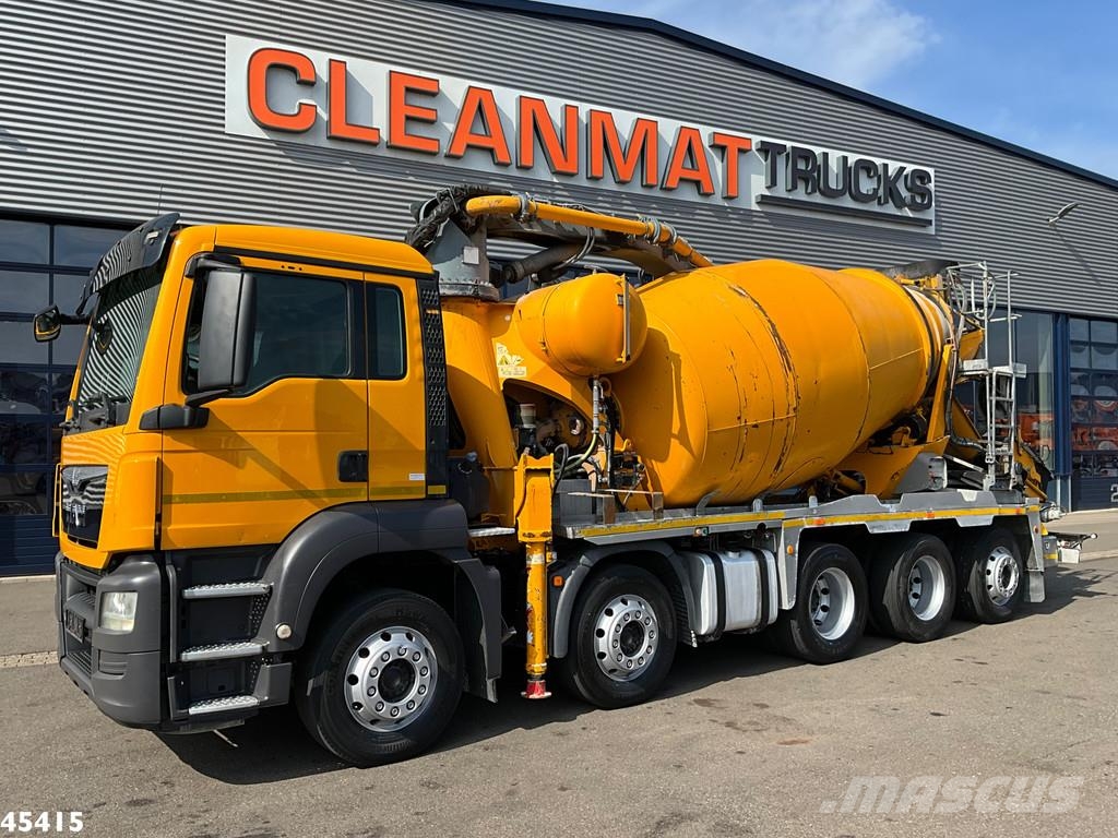 MAN TGS 35.440 Euro 6 10x4 CIFA 7m³ Mixer + CIFA pump شاحنات خرسانة