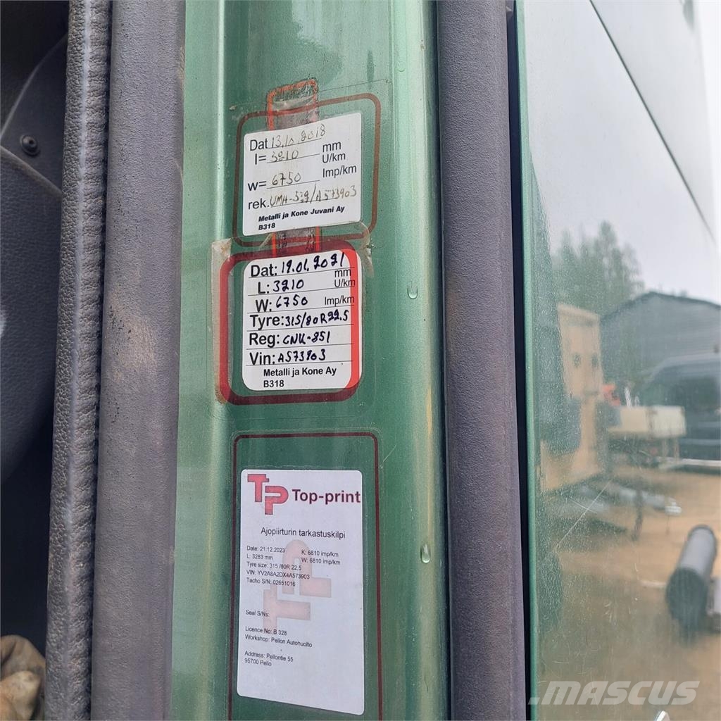 Volvo FH16 Vozy na přepravu kmenů
