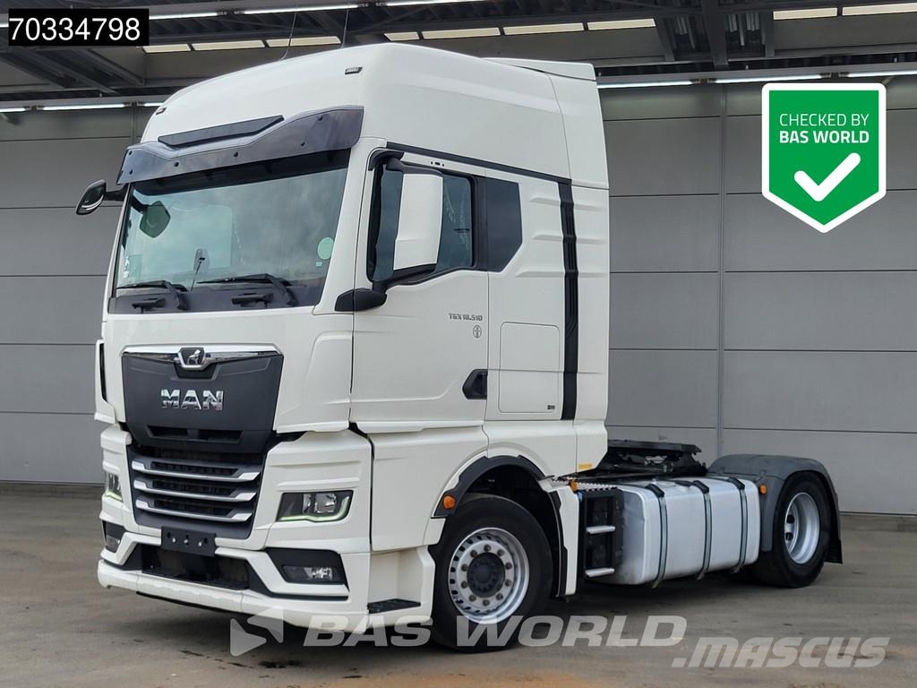 MAN TGX 18.510 4X2 GX Retarder 2x Tanks Standklima ACC Sattelzugmaschinen