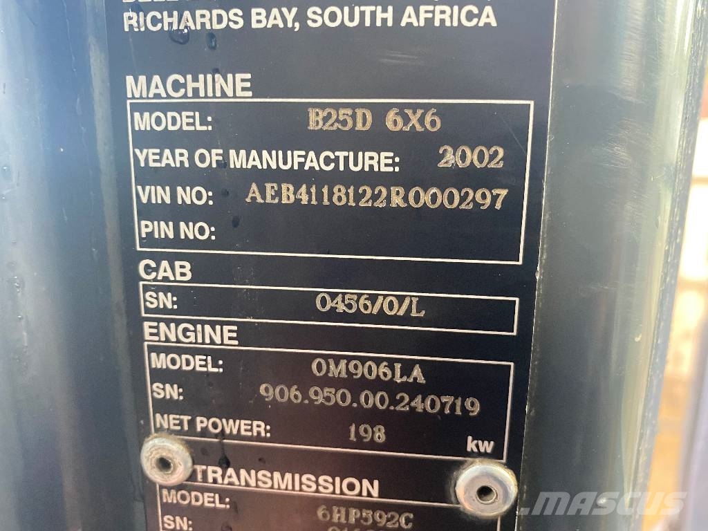 Bell B 25 D Rammestyrte Dumpere