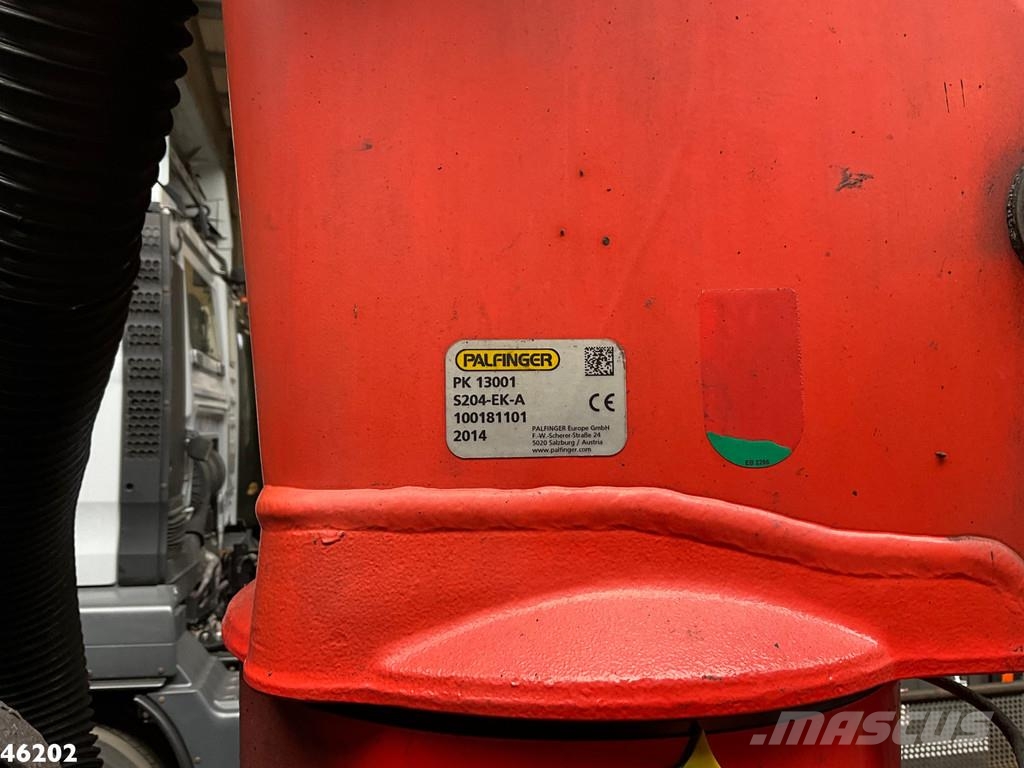 DAF FAN CF 370 Euro 6 Palfinger 13 Tonmeter laadkraan شاحنات الرافعات الخطافية