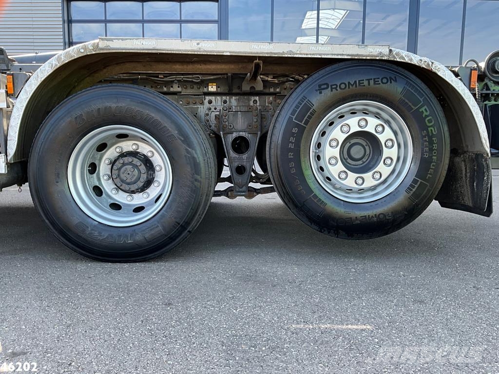 DAF FAN CF 370 Euro 6 Palfinger 13 Tonmeter laadkraan شاحنات الرافعات الخطافية