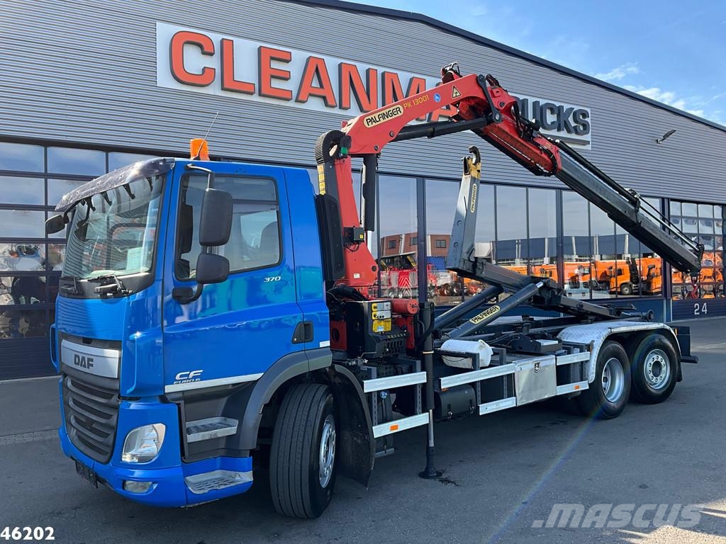 DAF FAN CF 370 Euro 6 Palfinger 13 Tonmeter laadkraan شاحنات الرافعات الخطافية