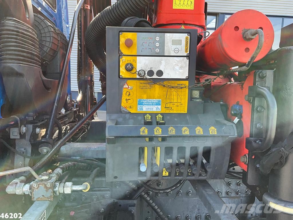 DAF FAN CF 370 Euro 6 Palfinger 13 Tonmeter laadkraan شاحنات الرافعات الخطافية