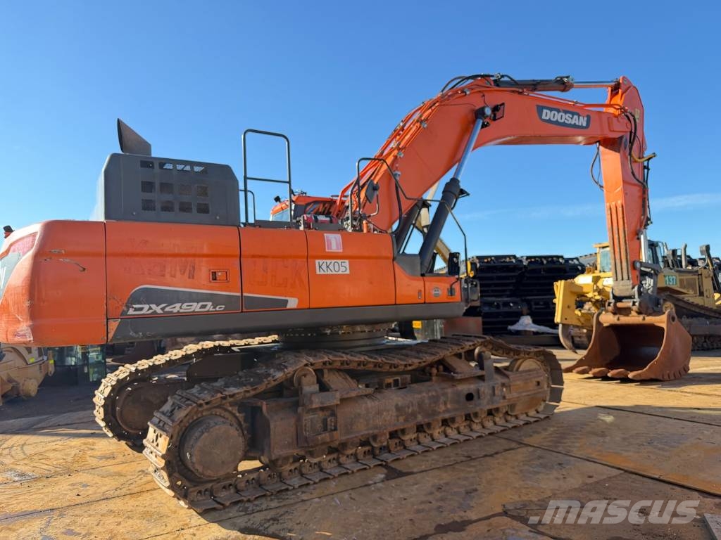 Doosan DX 490 LC-5 Bagri goseničarji